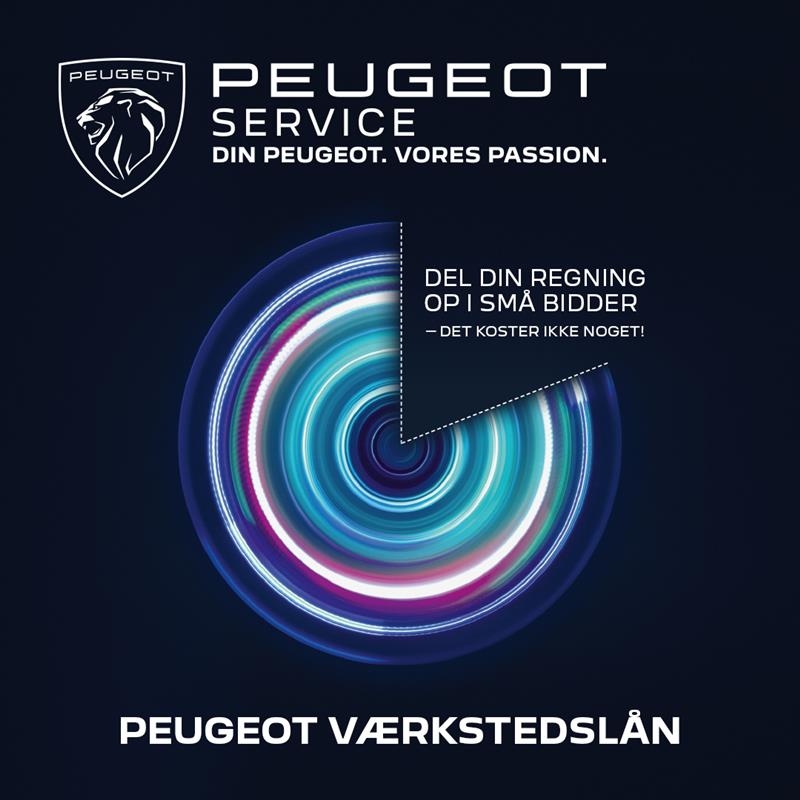 Peugeot værkstedslån